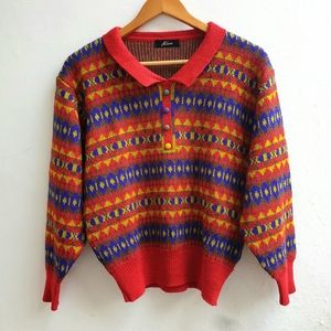 Aztec Knit Sweater